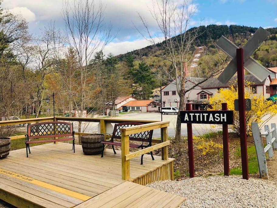 Attitash Mountain Village Studio - Slope View - Ski - Storyland Bartlett Luaran gambar
